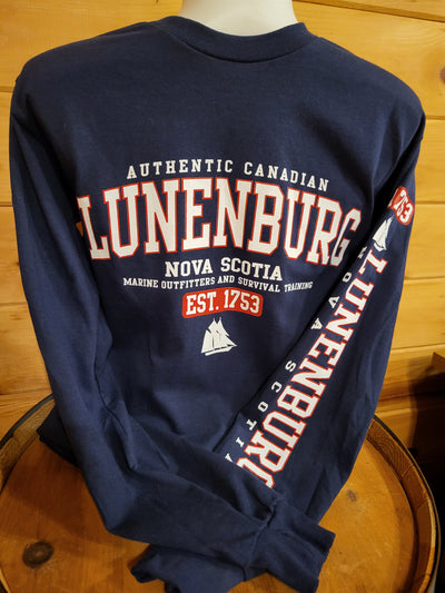 Authentic Lunenburg lone sleeve cotton shirt