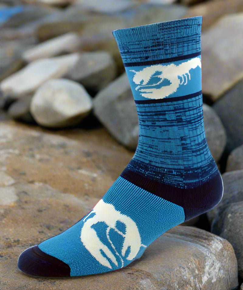 Lobster Bar Stripe Sock