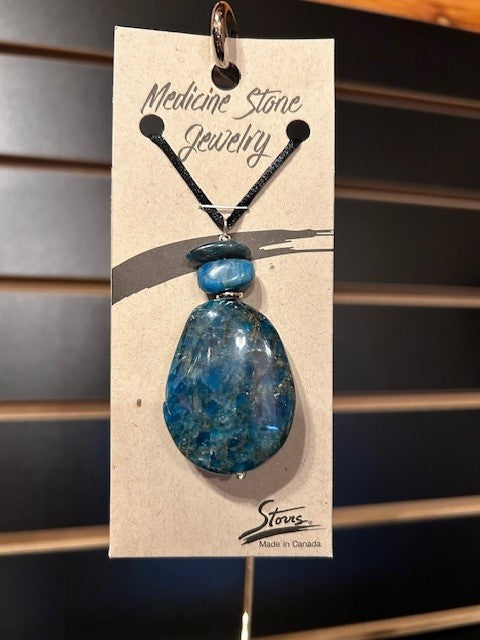 Blue Apatite Necklace